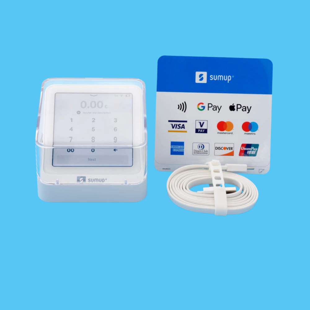 SumUp Solo with Charging Cradle – Card Payment Terminal & Charging Dock - Image 2
